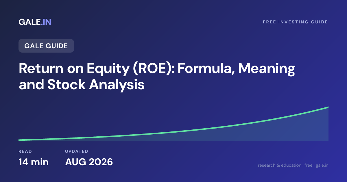 Return on Equity (ROE): Formula, Meaning and Stock Analysis