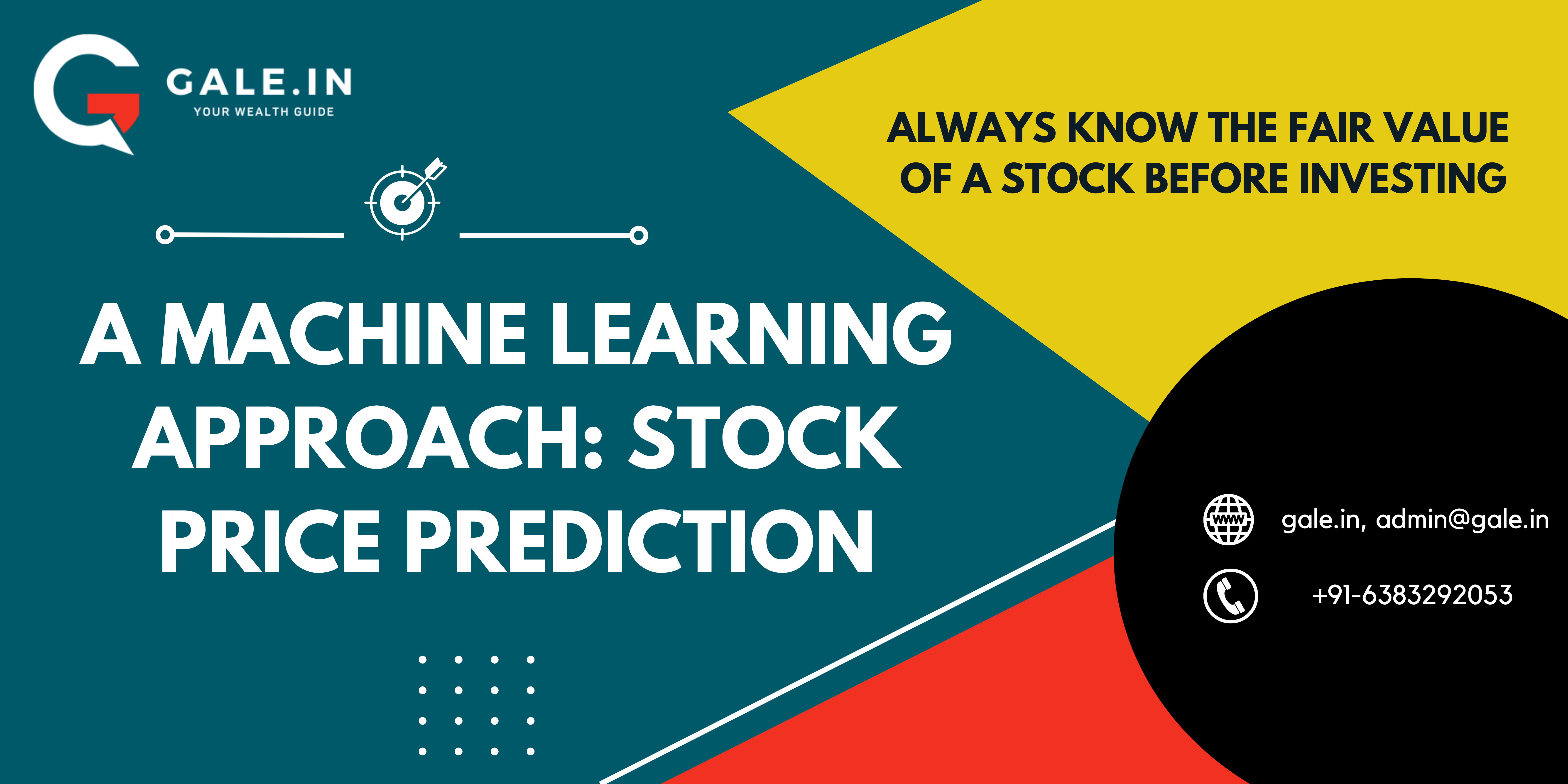 A Machine Learning Approach: Stock Price Prediction