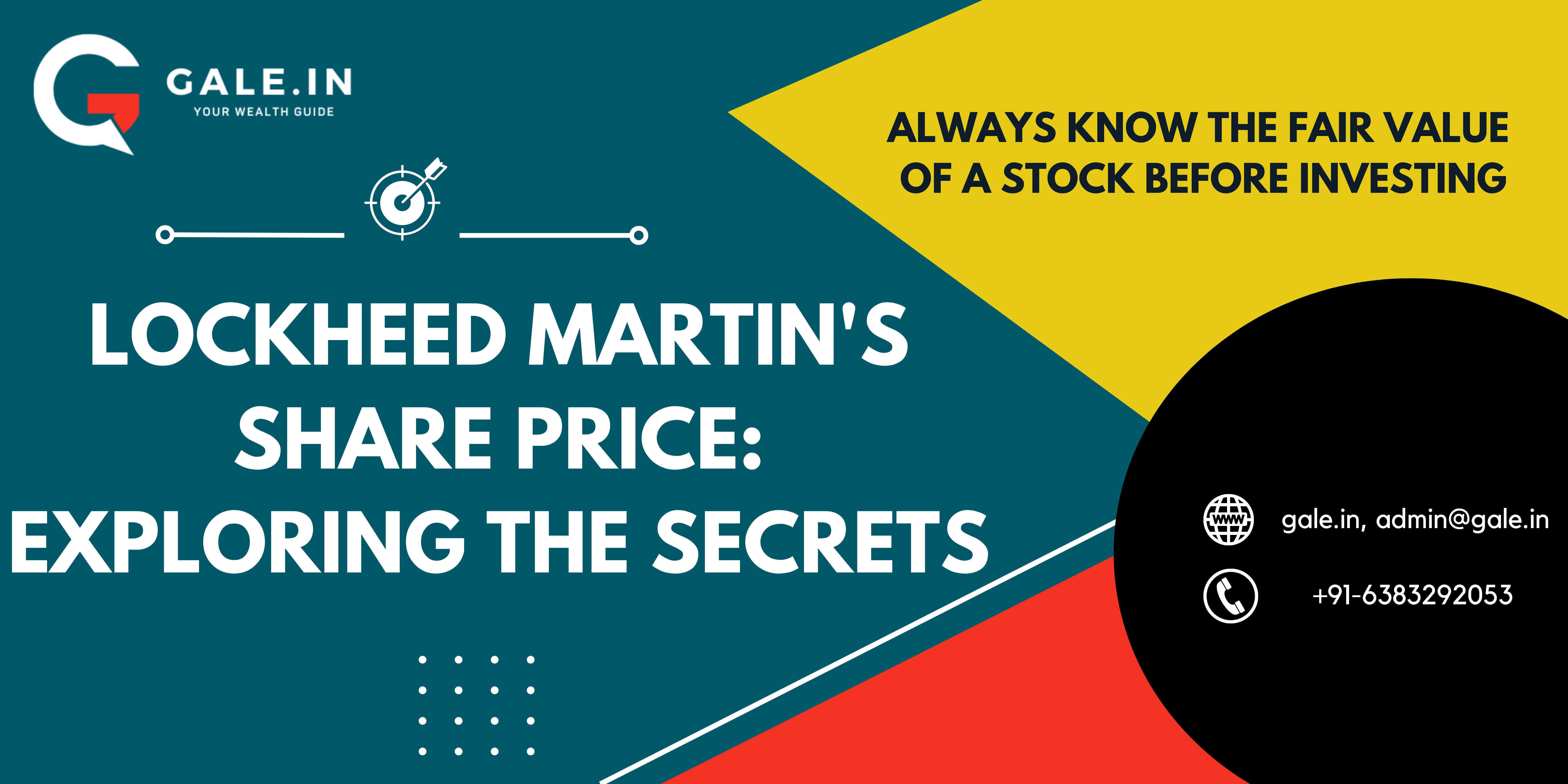 Lockheed Martins Share Price: Exploring the Secrets