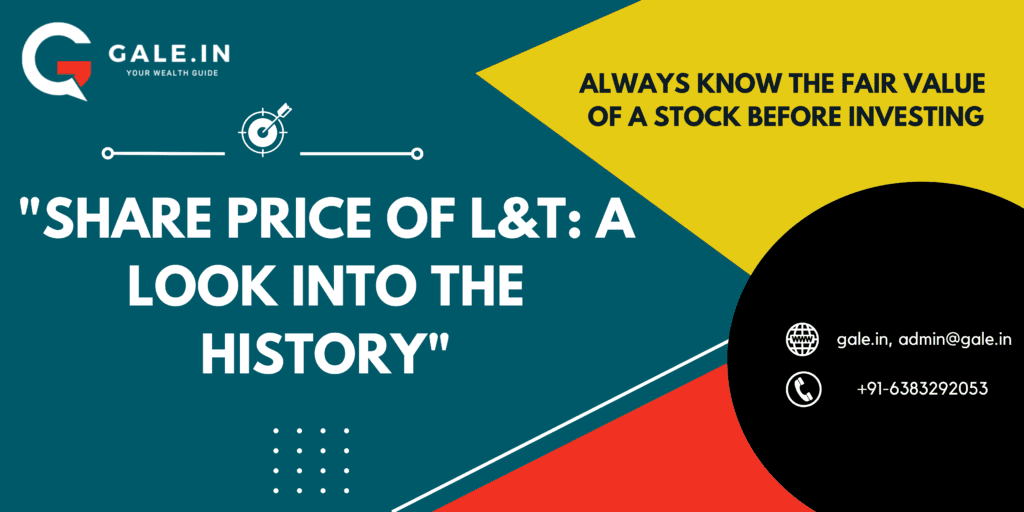 Share Price of L&T: A Look into the History