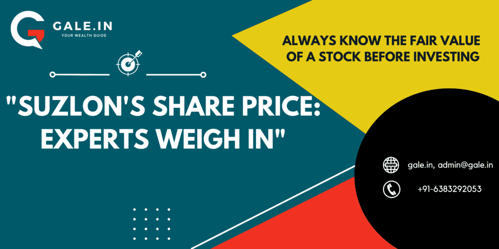 Suzlons Share Price: Experts Weigh In