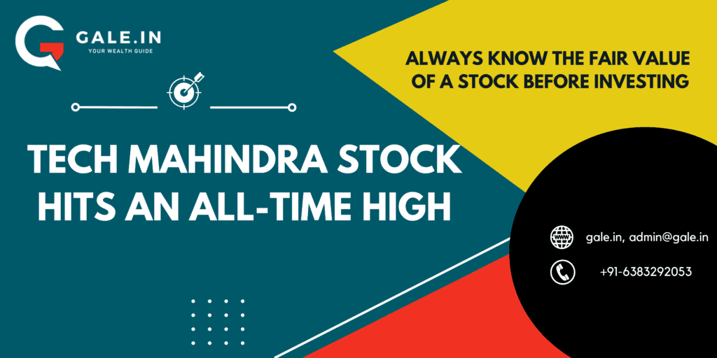 Tech Mahindra Stock Hits an All-time High